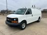 2012 White /Gray Chevrolet Express 2500 Cargo (1GCWGFCB4C1) with an 6.0L V8 OHV 16V FFV engine, 6-Speed Automatic transmission, located at 17760 Hwy 62, Morris, OK, 74445, (918) 733-4887, 35.609104, -95.877060 - Photo#0